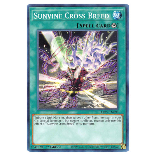 Yu-Gi-Oh! - Lightning Overdrive - Sunvine Cross Breed (Common) LIOV-EN099
