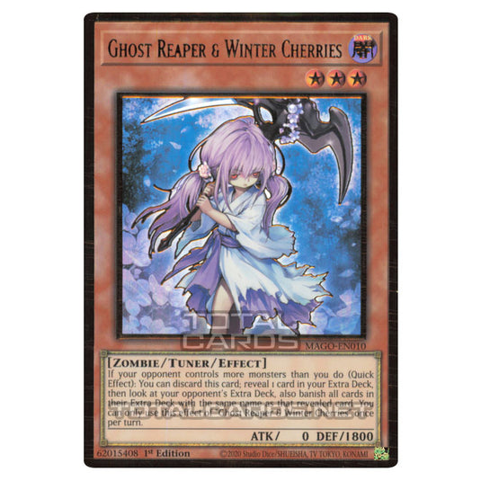 Yu-Gi-Oh! - Maximum Gold - Ghost Reaper & Winter Cherries (Premium Gold Rare) MAGO-EN010