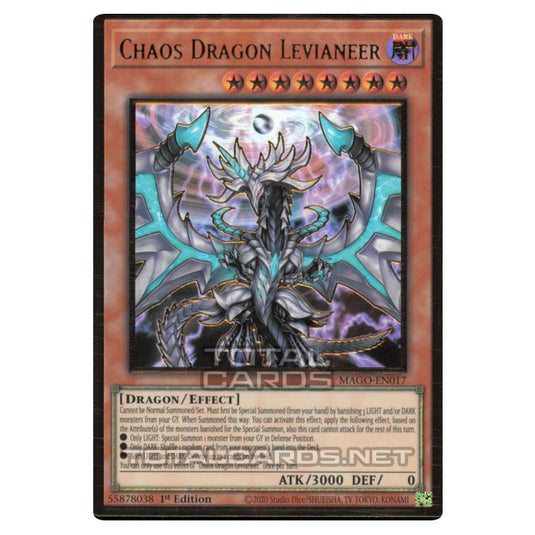 Yu-Gi-Oh! - Maximum Gold - Chaos Dragon Levianeer (Premium Gold Rare) MAGO-EN017