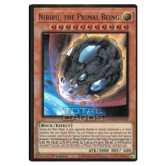 Yu-Gi-Oh! - Maximum Gold - Nibiru, the Primal Being (Premium Gold Rare) MAGO-EN019