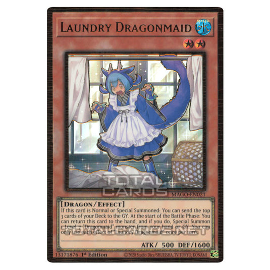 Yu-Gi-Oh! - Maximum Gold - Laundry Dragonmaid (Premium Gold Rare) MAGO-EN021