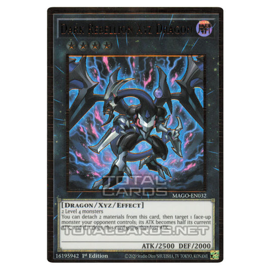 Yu-Gi-Oh! - Maximum Gold - Dark Rebellion Xyz Dragon (Premium Gold Rare) MAGO-EN032