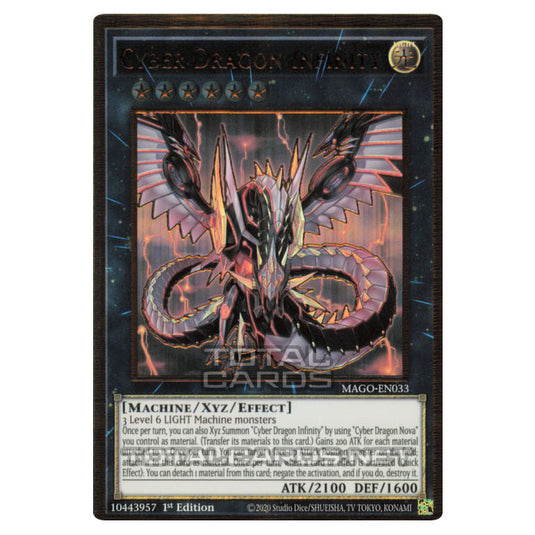 Yu-Gi-Oh! - Maximum Gold - Cyber Dragon Infinity (Premium Gold Rare) MAGO-EN033