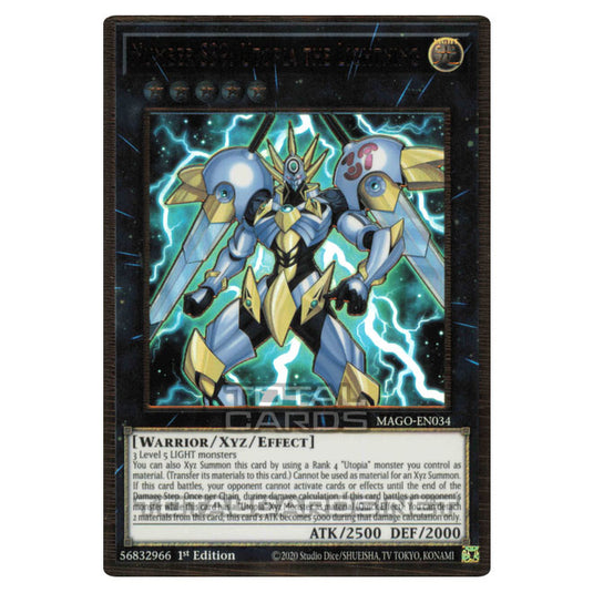 Yu-Gi-Oh! - Maximum Gold - Number S39: Utopia the Lightning (Premium Gold Rare) MAGO-EN034