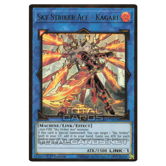 Yu-Gi-Oh! - Maximum Gold - Sky Striker Ace - Kagari (alternate art) (Premium Gold Rare) MAGO-EN038A