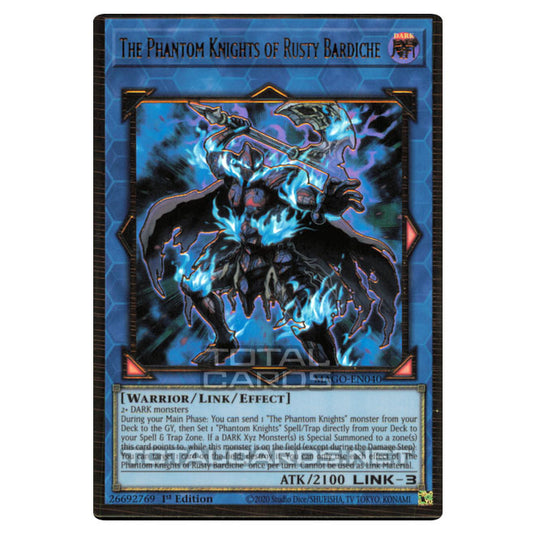 Yu-Gi-Oh! - Maximum Gold - The Phantom Knights of Rusty Bardiche (Premium Gold Rare) MAGO-EN040