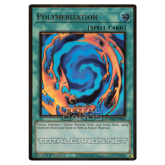 Yu-Gi-Oh! - Maximum Gold - Polymerization (Premium Gold Rare) MAGO-EN044