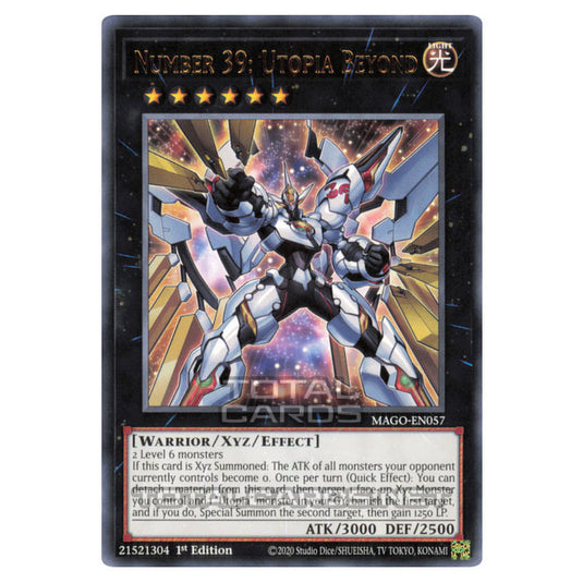 Yu-Gi-Oh! - Maximum Gold - Number 39: Utopia Beyond (Rare) MAGO-EN057