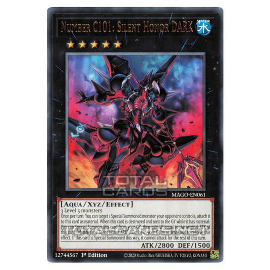 Yu-Gi-Oh! - Maximum Gold - Number C101: Silent Honor DARK (Rare) MAGO-EN061