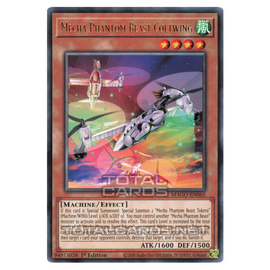 Yu-Gi-Oh! - Maximum Gold - Mecha Phantom Beast Coltwing (Rare) MAGO-EN065