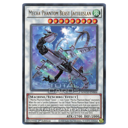 Yu-Gi-Oh! - Maximum Gold - Mecha Phantom Beast Jaculuslan (Rare) MAGO-EN066