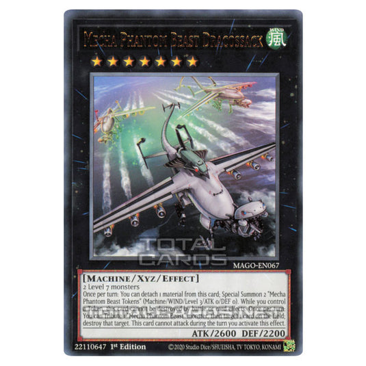 Yu-Gi-Oh! - Maximum Gold - Mecha Phantom Beast Dracossack (Rare) MAGO-EN067