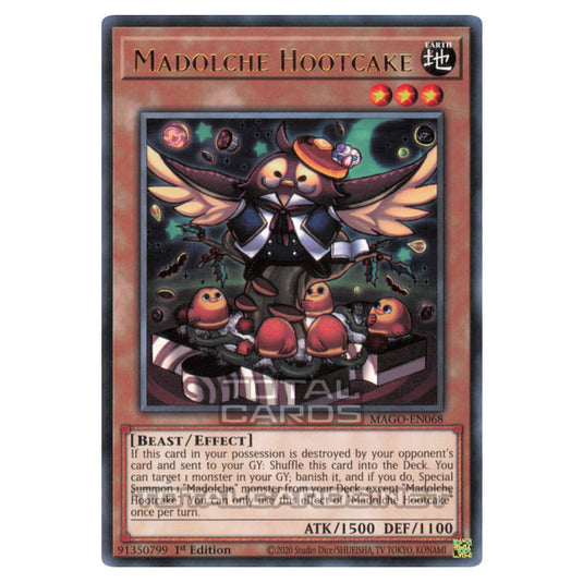 Yu-Gi-Oh! - Maximum Gold - Madolche Hootcake (Rare) MAGO-EN068