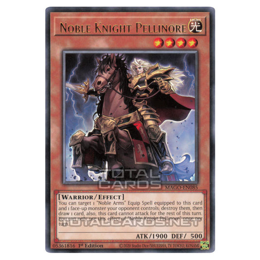 Yu-Gi-Oh! - Maximum Gold - Noble Knight Pellinore (Rare) MAGO-EN085