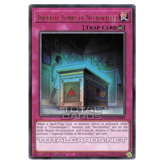 Yu-Gi-Oh! - Maximum Gold - Imperial Tombs of Necrovalley (Rare) MAGO-EN089