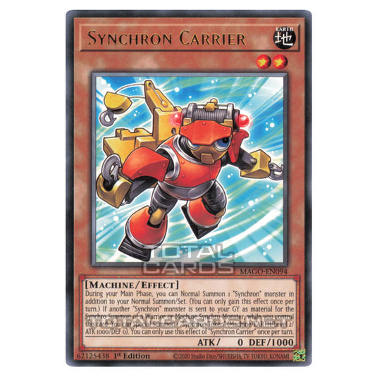 Yu-Gi-Oh! - Maximum Gold - Synchron Carrier (Rare) MAGO-EN094