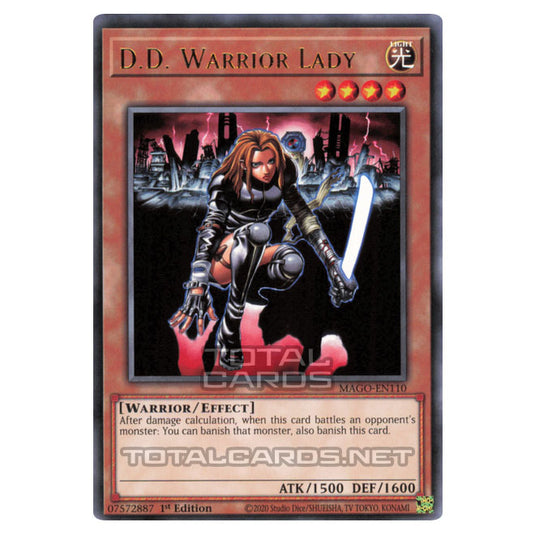 Yu-Gi-Oh! - Maximum Gold - D.D. Warrior Lady (Rare) MAGO-EN110