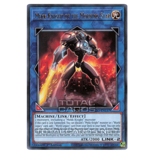 Yu-Gi-Oh! - Maximum Gold - Mekk-Knight of the Morning Star (Rare) MAGO Yu-Gi-Oh! - Maximum Gold - Mekk-Knight of the Morning Star (Rare) MAGO