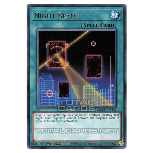 Yu-Gi-Oh! - Maximum Gold - Night Beam (Rare) MAGO-EN147