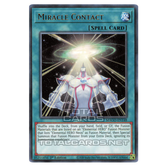 Yu-Gi-Oh! - Maximum Gold - Miracle Contact (Rare) MAGO-EN148