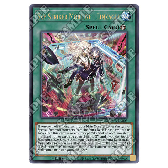 Yu-Gi-Oh! - Magnificent Mavens - Sky Striker Mobilize - Linkage! (Ultra Rare) MAMA-EN003