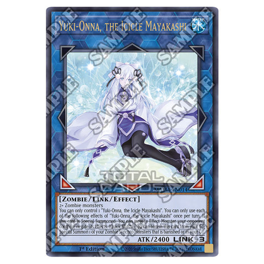 Yu-Gi-Oh! - Magnificent Mavens - Yuki-Onna, the Icicle Mayakashi (Ultra Rare) MAMA-EN014