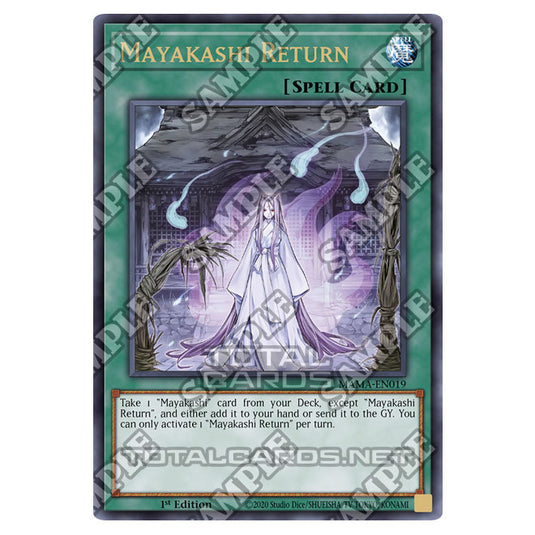 Yu-Gi-Oh! - Magnificent Mavens - Mayakashi Return (Ultra Rare) MAMA-EN019