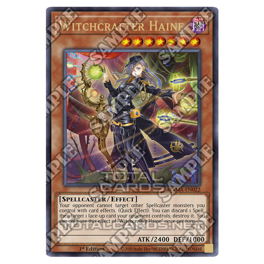 Yu-Gi-Oh! - Magnificent Mavens - Witchcrafter Haine (Ultra Rare) MAMA-EN022