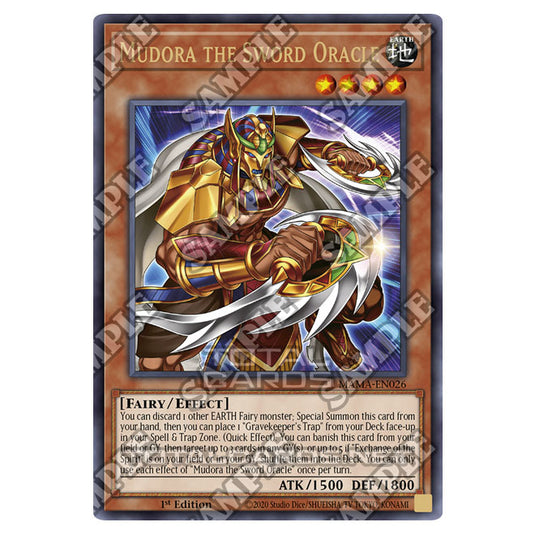 Yu-Gi-Oh! - Magnificent Mavens - Mudora the Sword Oracle (Ultra Rare) MAMA-EN026