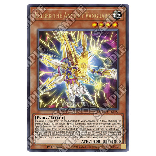 Yu-Gi-Oh! - Magnificent Mavens - Kelbek the Ancient Vanguard (Ultra Rare) MAMA-EN027