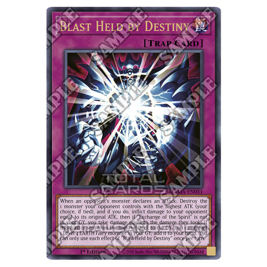 Yu-Gi-Oh! - Magnificent Mavens - Blast Held by Destiny (Ultra Rare) MAMA-EN031