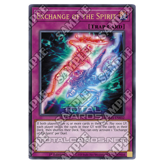 Yu-Gi-Oh! - Magnificent Mavens - Exchange of the Spirit (Ultra Rare) MAMA-EN032