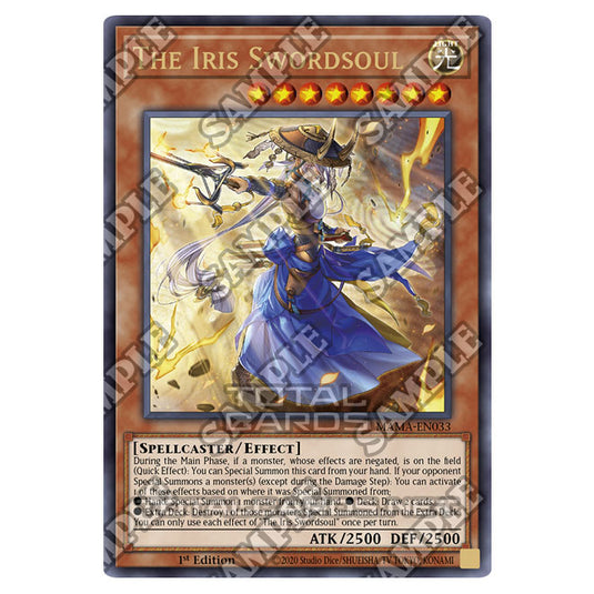 Yu-Gi-Oh! - Magnificent Mavens - The Iris Swordsoul (Ultra Rare) MAMA-EN033