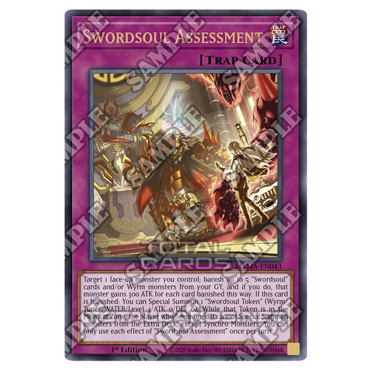 Yu-Gi-Oh! - Magnificent Mavens - Swordsoul Assessment (Ultra Rare) MAMA-EN043