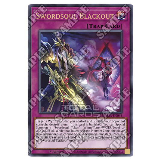 Yu-Gi-Oh! - Magnificent Mavens - Swordsoul Blackout (Ultra Rare) MAMA-EN044