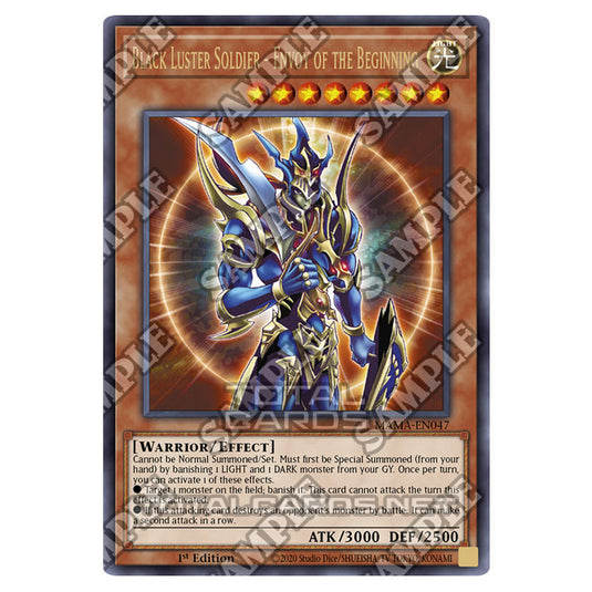 Yu-Gi-Oh! - Magnificent Mavens - Black Luster Soldier - Envoy of the Beginning (Ultra Rare) MAMA-EN047