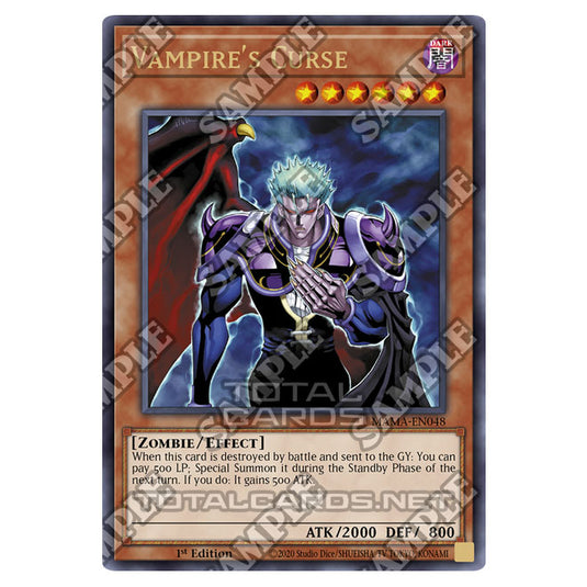 Yu-Gi-Oh! - Magnificent Mavens - Vampire's Curse (Ultra Rare) MAMA-EN048