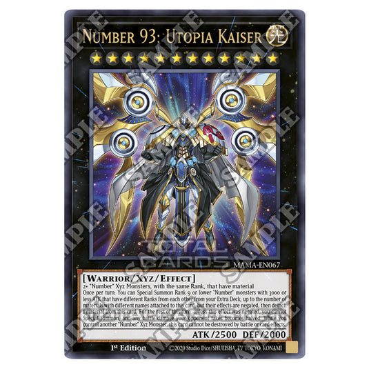 Yu-Gi-Oh! - Magnificent Mavens - Number 93: Utopia Kaiser (Ultra Rare) MAMA-EN067