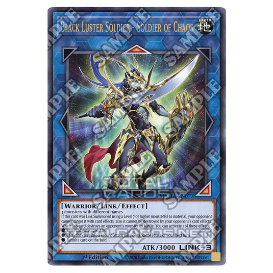 Yu-Gi-Oh! - Magnificent Mavens - Black Luster Soldier - Soldier of Chaos (Ultra Rare) MAMA-EN073