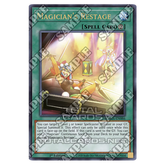 Yu-Gi-Oh! - Magnificent Mavens - Magician's Restage (Ultra Rare) MAMA- Yu-Gi-Oh! - Magnificent Mavens - Magician's Restage (Ultra Rare) MAMA-