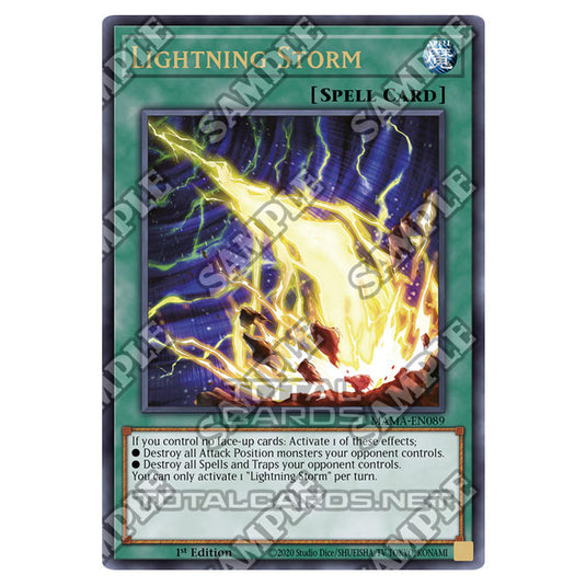 Yu-Gi-Oh! - Magnificent Mavens - Lightning Storm (Ultra Rare) MAMA-EN089