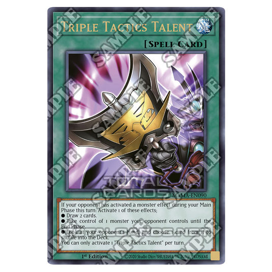 Yu-Gi-Oh! - Magnificent Mavens - Triple Tactics Talent (Pharaoh's Rare Yu-Gi-Oh! - Magnificent Mavens - Triple Tactics Talent (Pharaoh's Rare