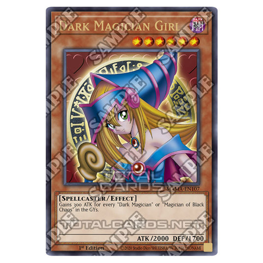 Yu-Gi-Oh! - Magnificent Mavens - Dark Magician Girl (Pharaoh's Rare) MAMA-EN107