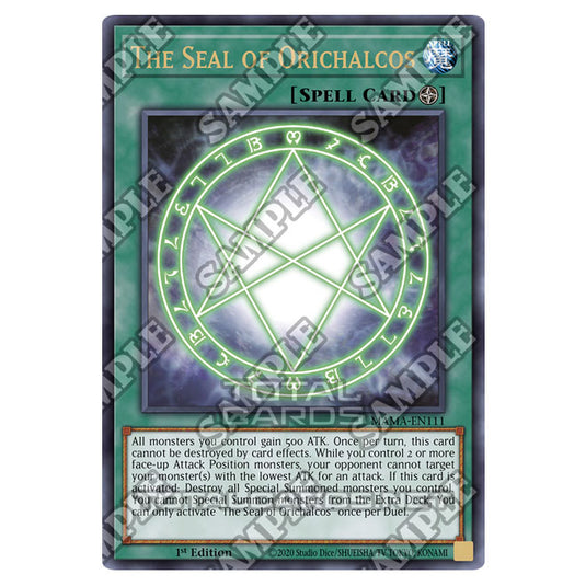 Yu-Gi-Oh! - Magnificent Mavens - The Seal of Orichalcos (Pharaoh's Rar Yu-Gi-Oh! - Magnificent Mavens - The Seal of Orichalcos (Pharaoh's Rar