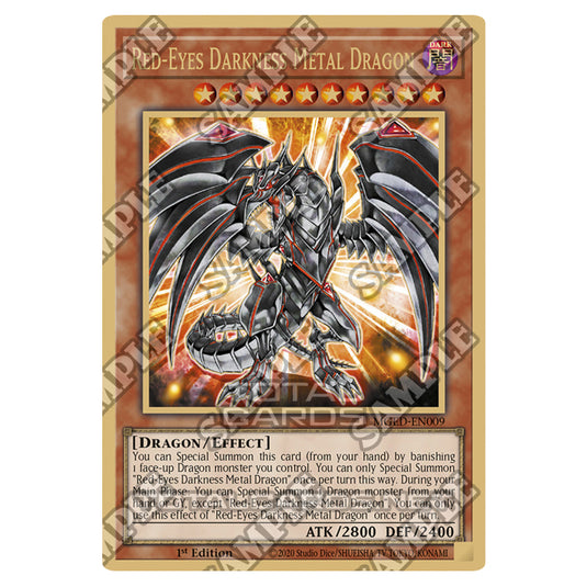 Yu-Gi-Oh! - Maximum Gold - El Dorado - Red-Eyes Darkness Metal Dragon (Premium Gold Rare) MGED-EN009