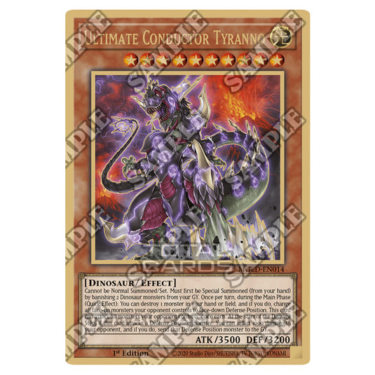 Yu-Gi-Oh! - Maximum Gold - El Dorado - Ultimate Conductor Tyranno (Pre Yu-Gi-Oh! - Maximum Gold - El Dorado - Ultimate Conductor Tyranno (Pre