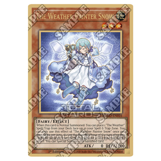 Yu-Gi-Oh! - Maximum Gold - El Dorado - The Weather Painter Snow (Premi Yu-Gi-Oh! - Maximum Gold - El Dorado - The Weather Painter Snow (Premi