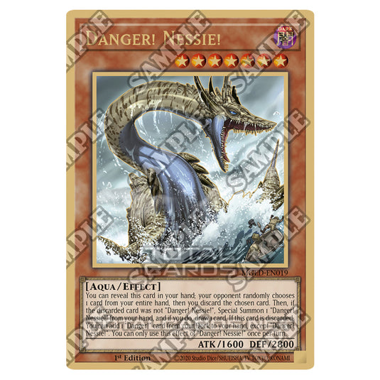 Yu-Gi-Oh! - Maximum Gold - El Dorado - Danger! Nessie! (Premium Gold Rare) MGED-EN019