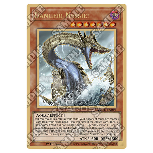 Yu-Gi-Oh! - Maximum Gold - El Dorado - Danger! Nessie! (Premium Gold R Yu-Gi-Oh! - Maximum Gold - El Dorado - Danger! Nessie! (Premium Gold R
