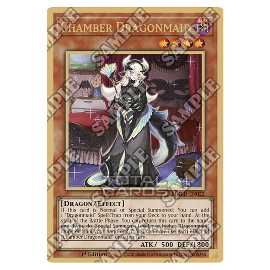 Yu-Gi-Oh! - Maximum Gold - El Dorado - Chamber Dragonmaid (Premium Gol Yu-Gi-Oh! - Maximum Gold - El Dorado - Chamber Dragonmaid (Premium Gol